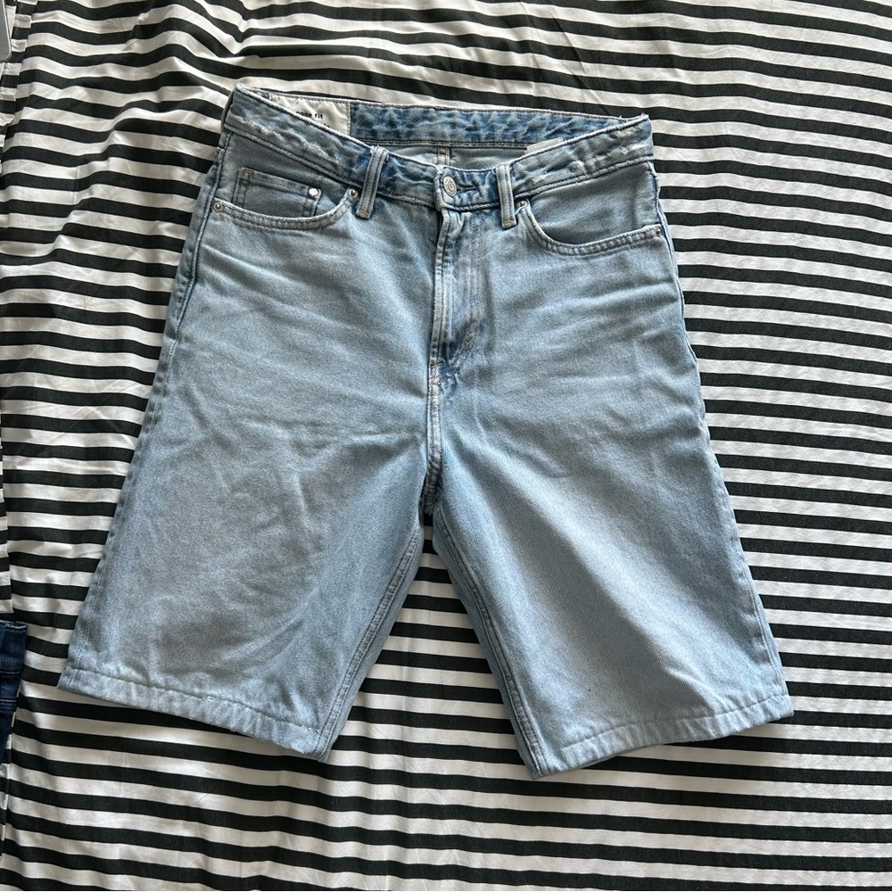 H&M CUSTOMIZED Loose Fit oversized Jorts (jean shorts) 29/10